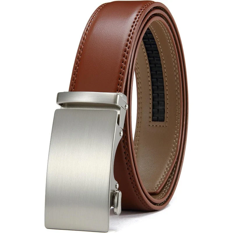 Micro-Adjust Leather Ratchet Belt - Image 11