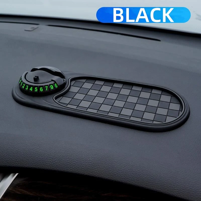 Woyuosn Multifunction Car Mat with Phone Holder Hidden Number Plate - Image 8