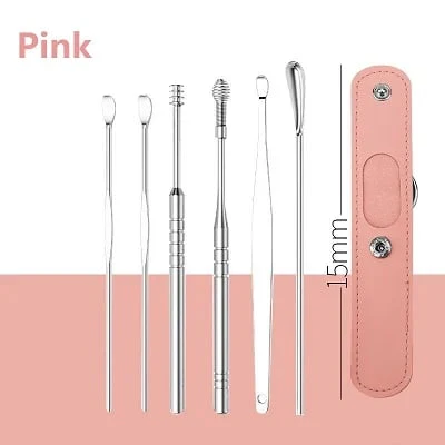 Safe Stainless Steel Ear Cleaning Tool Set - Image 11