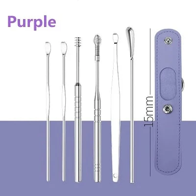 Safe Stainless Steel Ear Cleaning Tool Set - Image 12