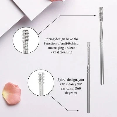 Safe Stainless Steel Ear Cleaning Tool Set - Image 5